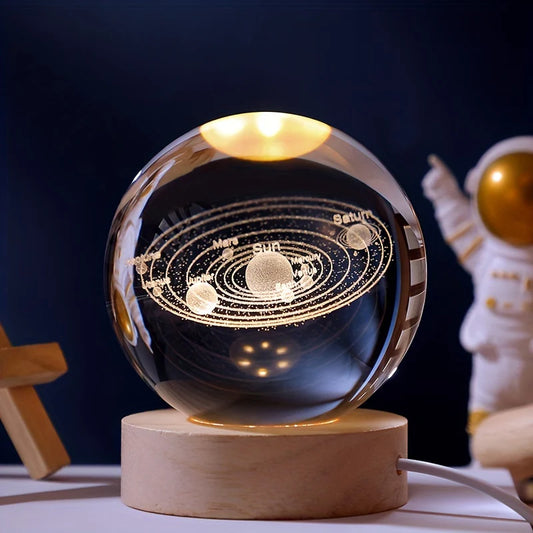 3D Solar System Nightlight 